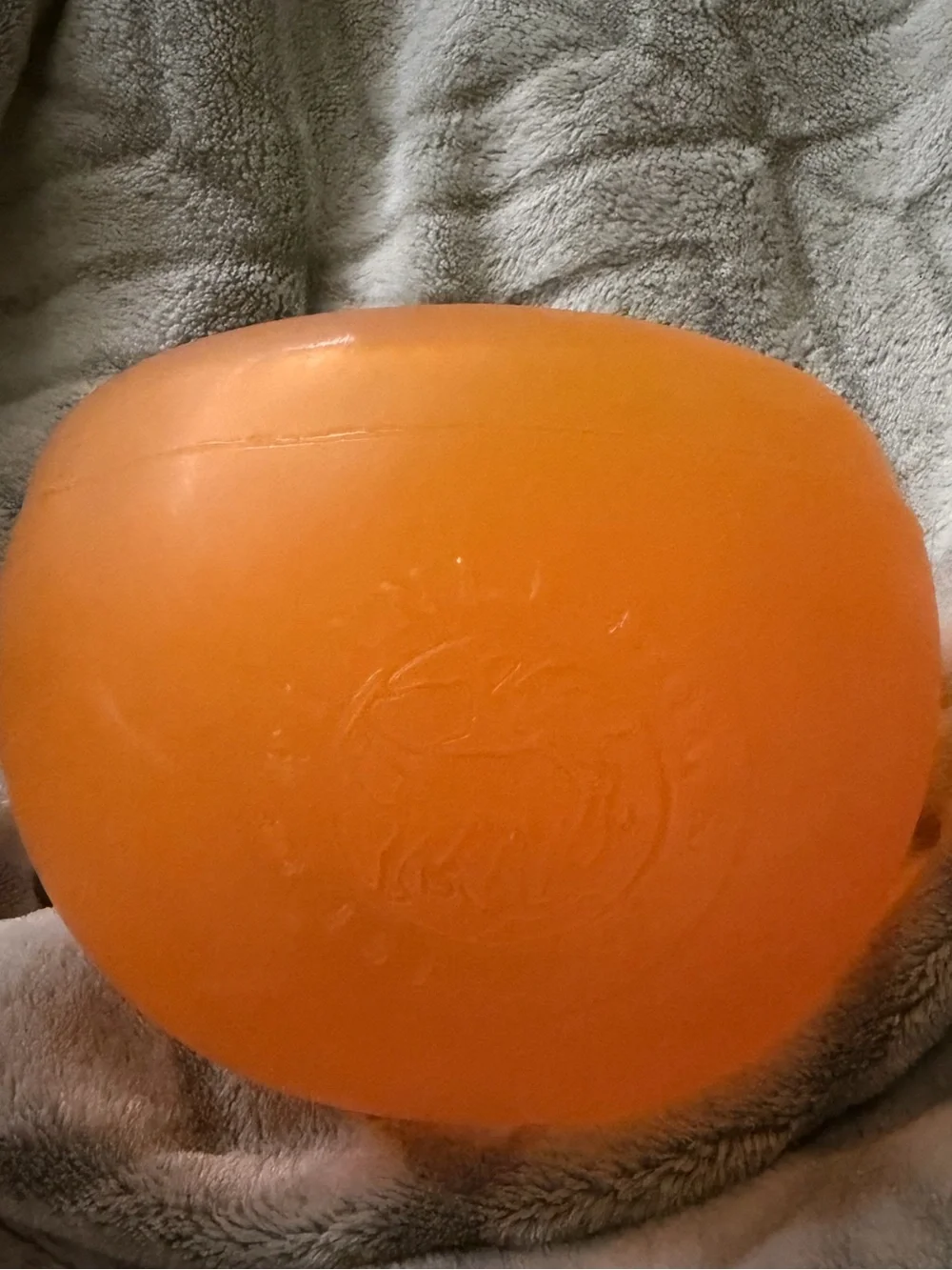 Planet Dog Durable Orange Dog Chew Ball - Gentle Grip Play
